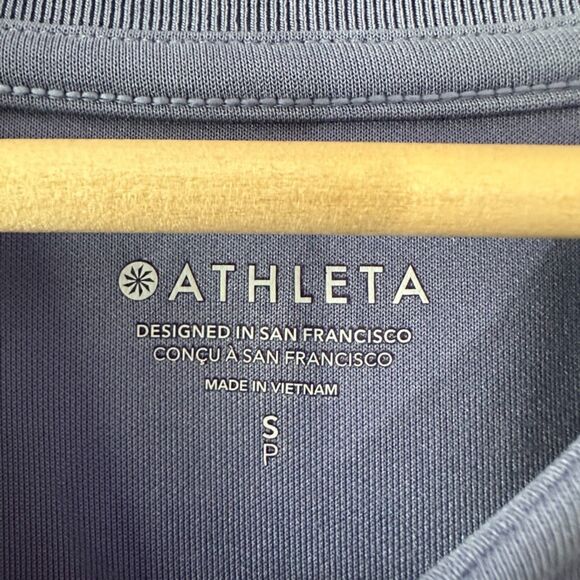 Athleta Seasoft Lavender Tank Top Dusk Purple Sleeveless Shirt Crew‎ Size Small - Picture 4 of 6